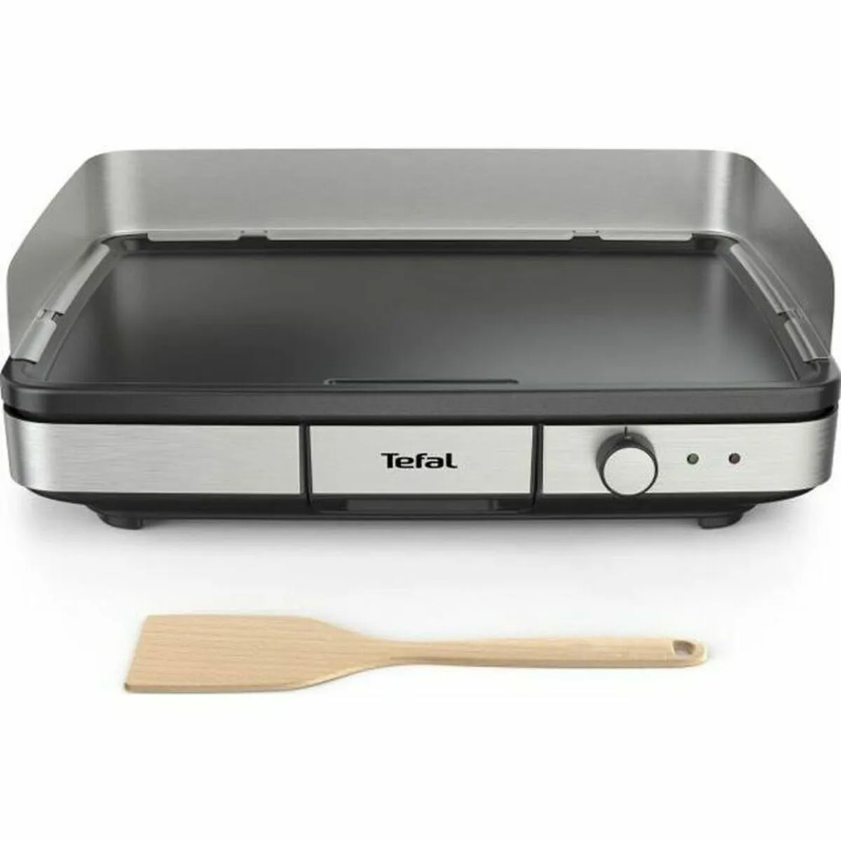 Piastra da Cucina Tefal CB690D 2300 W Nero Argentato