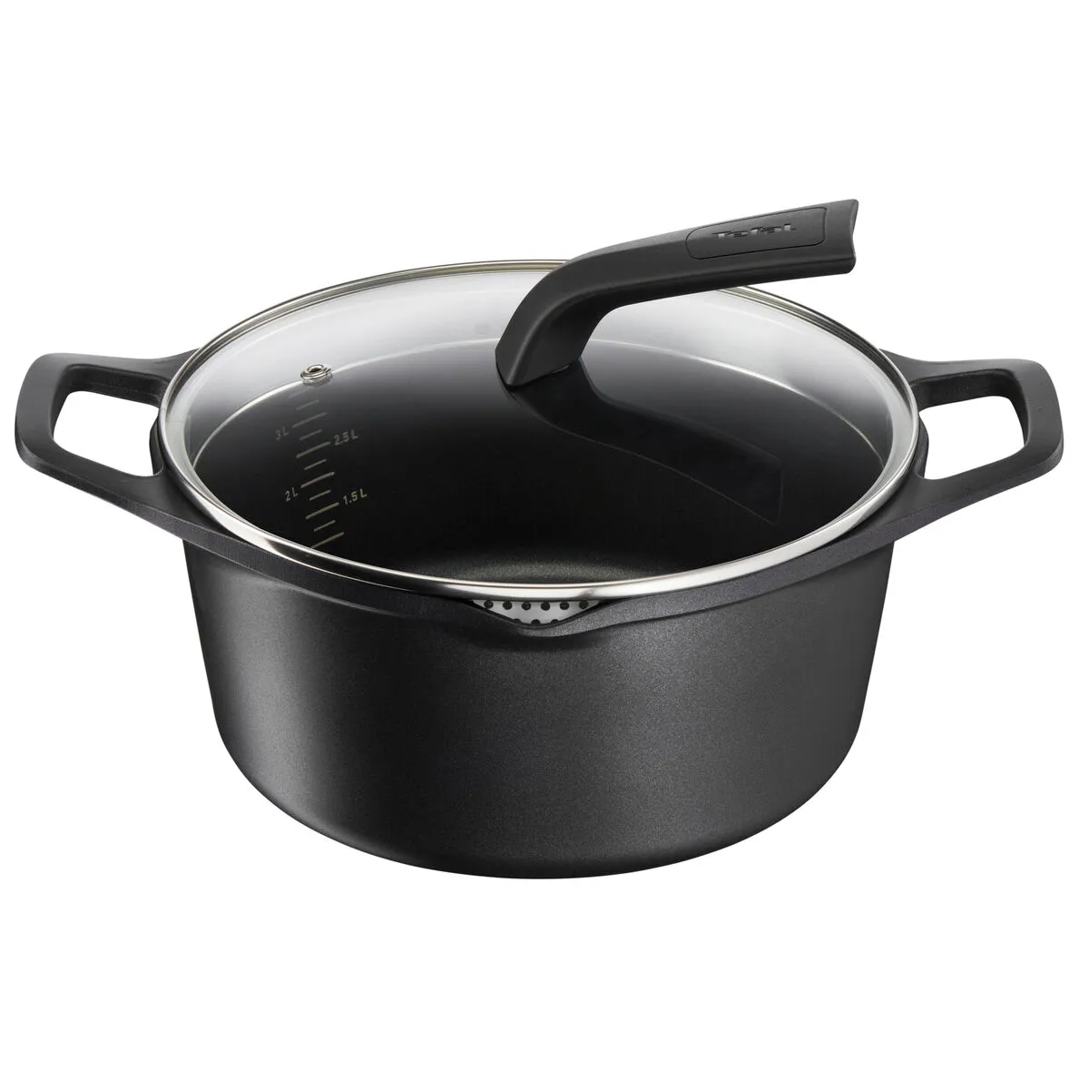 Vassoio da Forno Tefal E2494644 Nero Alluminio Forgiato Rotondo Ø 24 cm