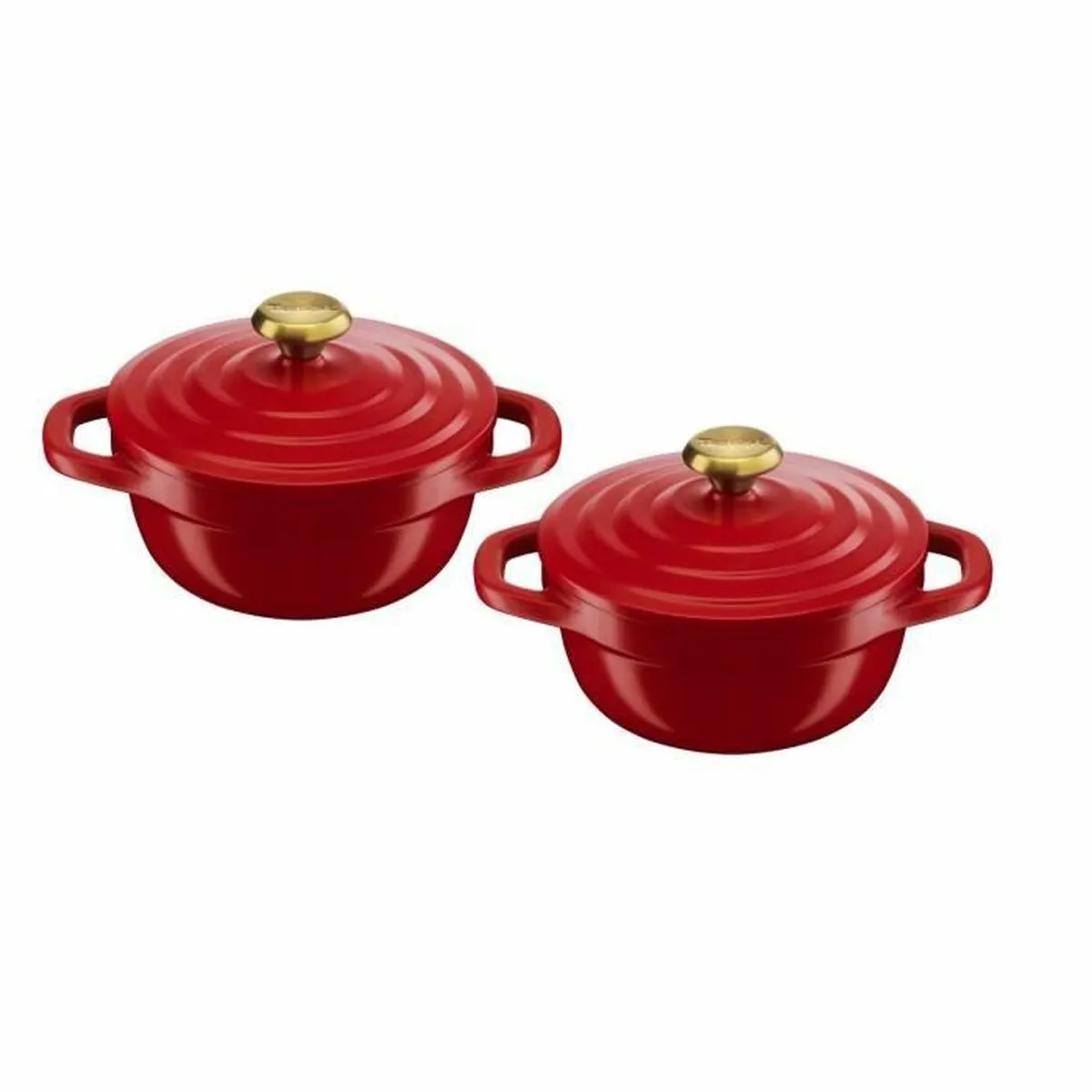 Pentola Tefal Mini 2 Unità Ø 11 cm Rosso Alluminio