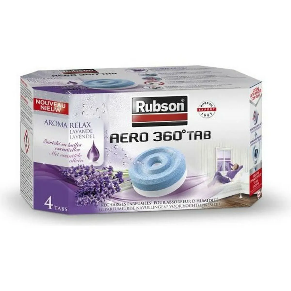 Ricambio Rubson Aero 360 Deumidificatore (4 uds)