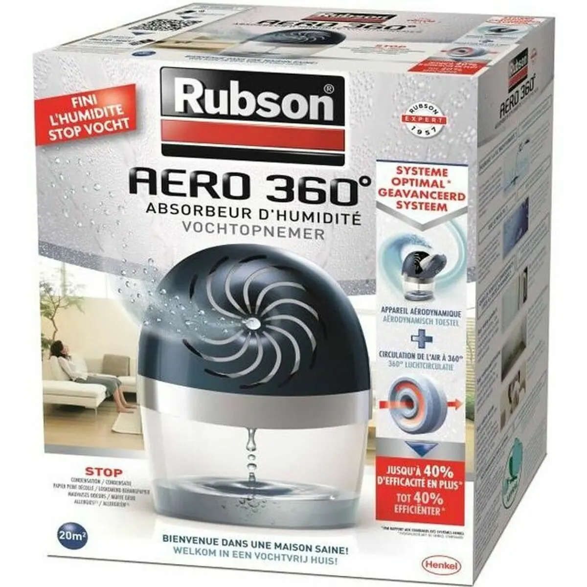 Deumidificatore Rubson Aero 360 °