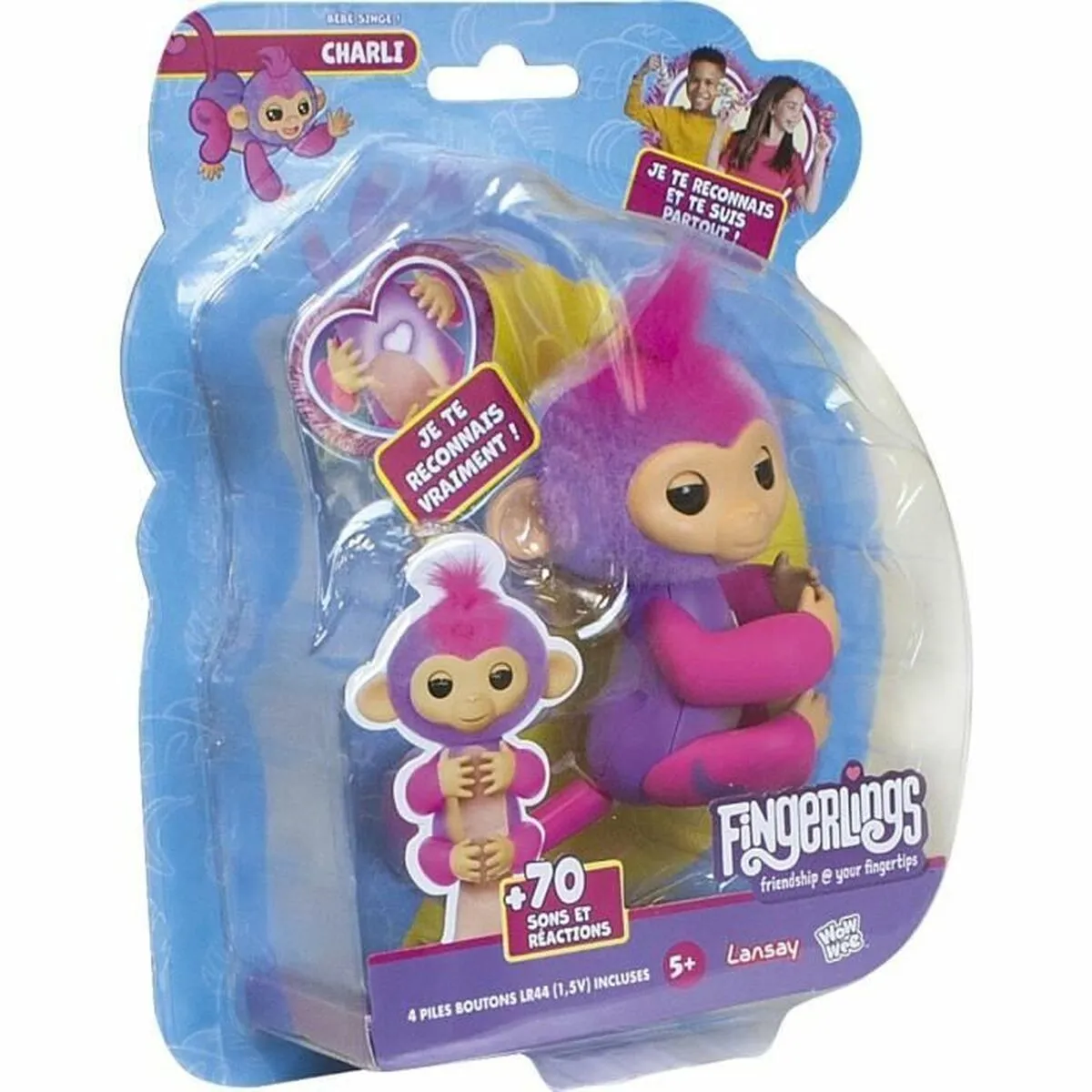 Statua Lansay Fingerlings Multicolore