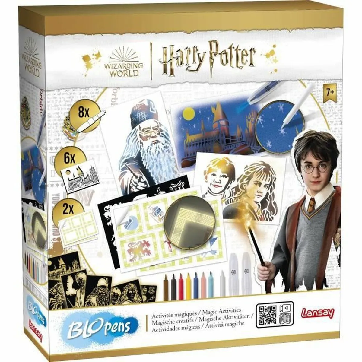 Set di Pennarelli Lansay Harry Potter activity set