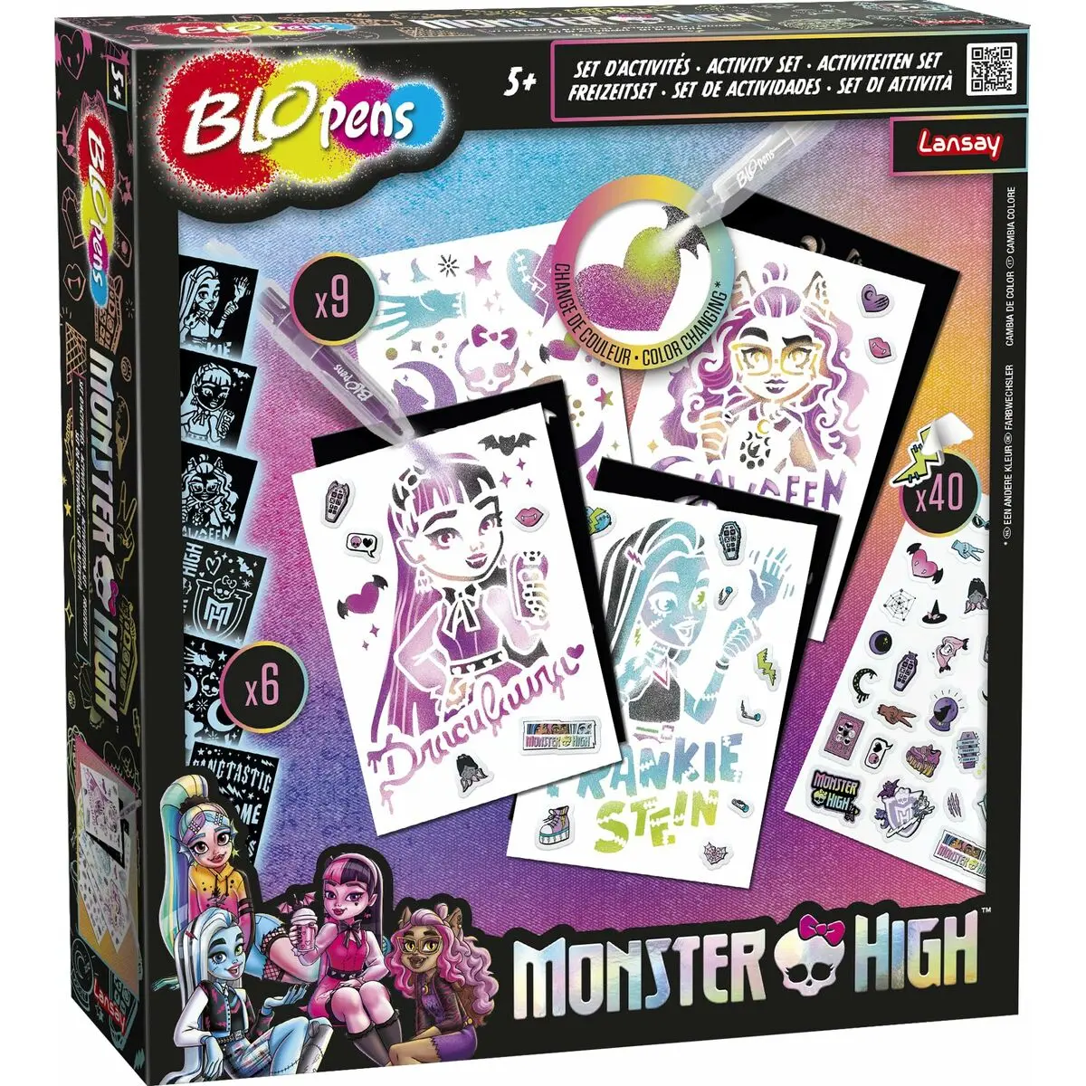 Set per Scrittura Lansay Monster High Fashion