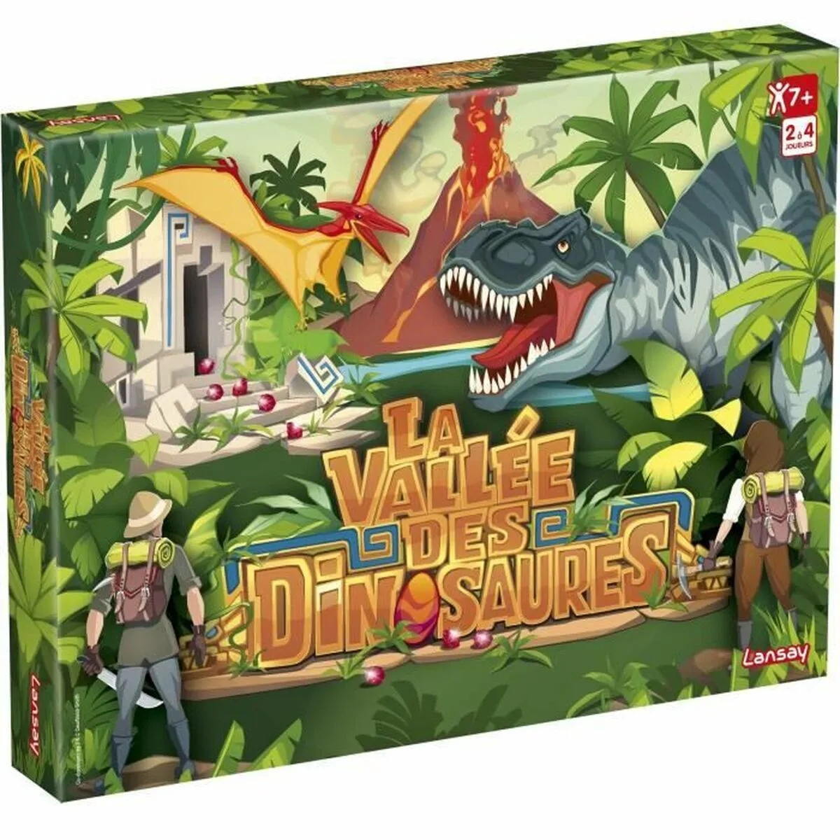 Gioco da Tavolo Lansay La Valleé des Dinosaures (FR)