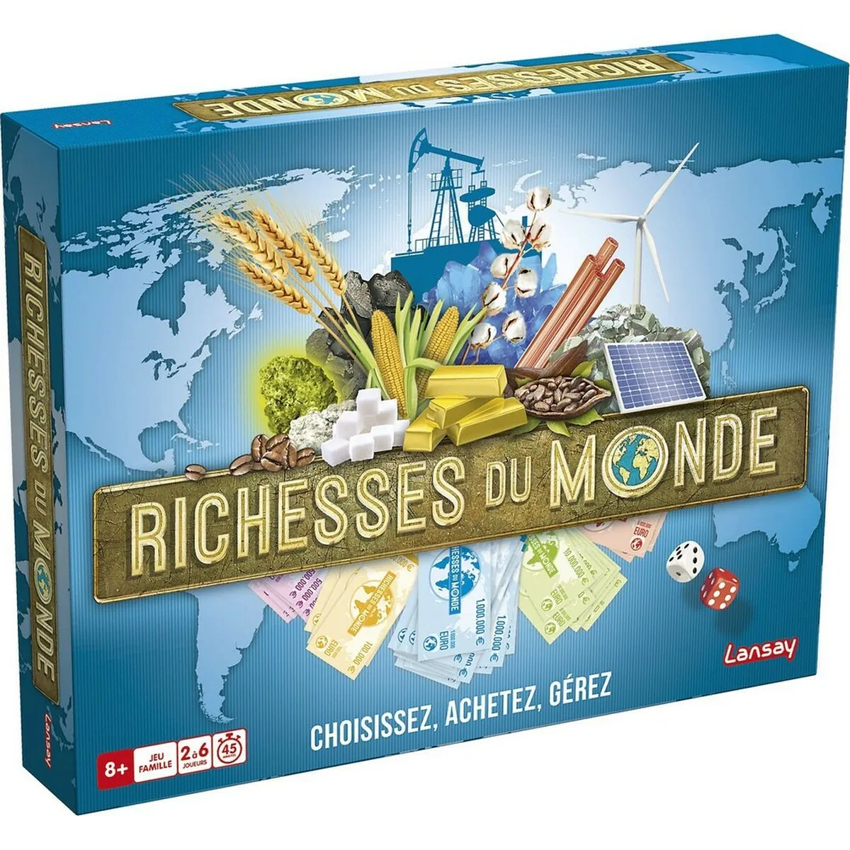 Gioco da Tavolo Lansay Riches Of The World FR