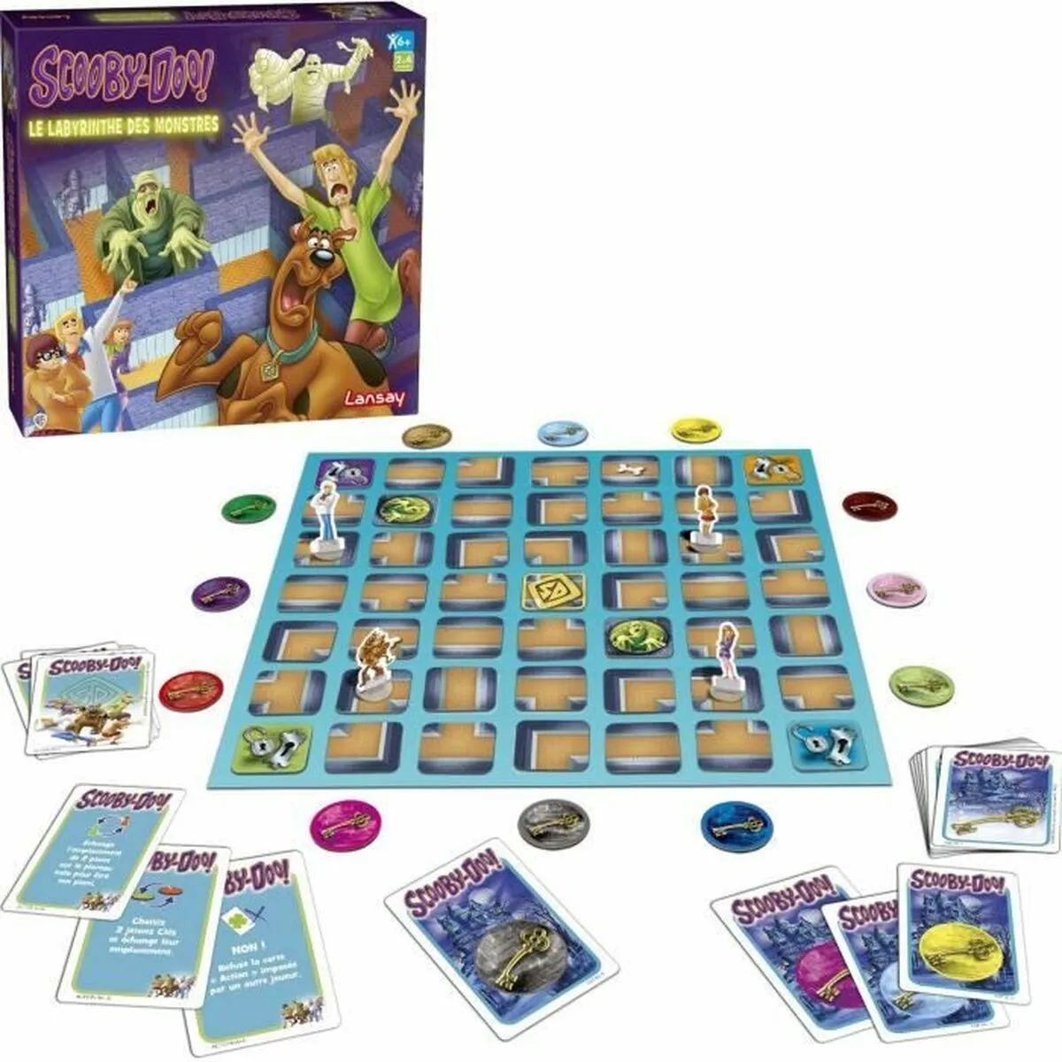 Gioco da Tavolo Scooby-Doo Le Labyrinthe des Monstres (FR)