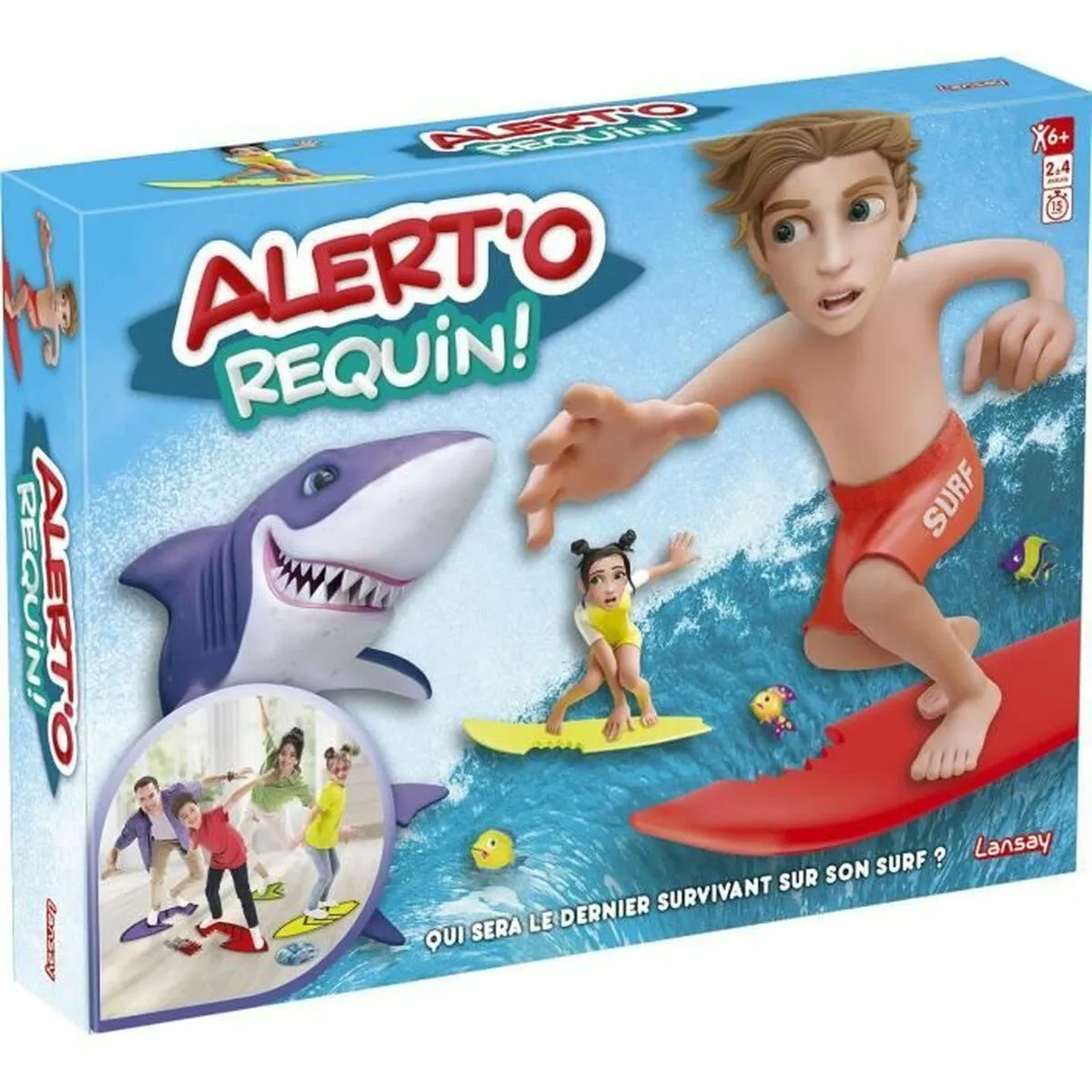 Gioco da Tavolo Lansay Alert'o Requin! (FR)