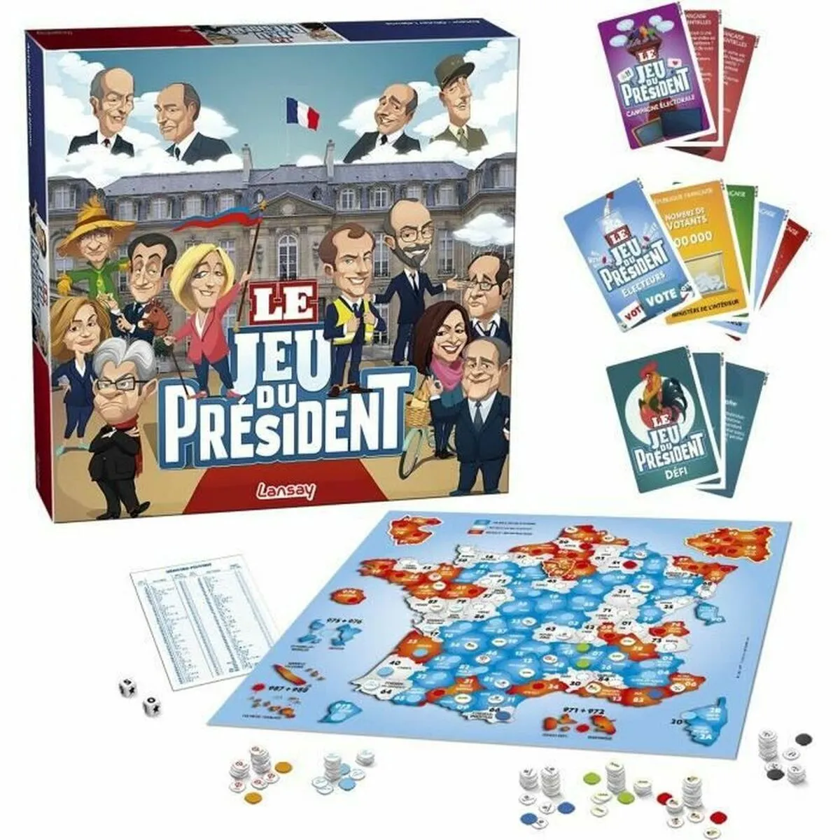 Gioco da Tavolo Lansay The President's Game (FR)