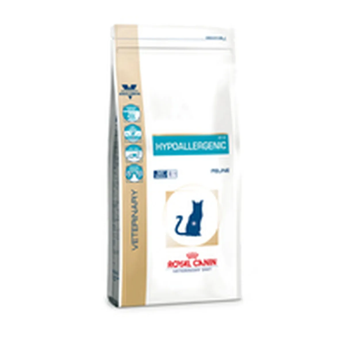 Cibo per gatti Royal Canin Hypoallergenic Adulto Riso Vegetale Uccelli 4,5 Kg