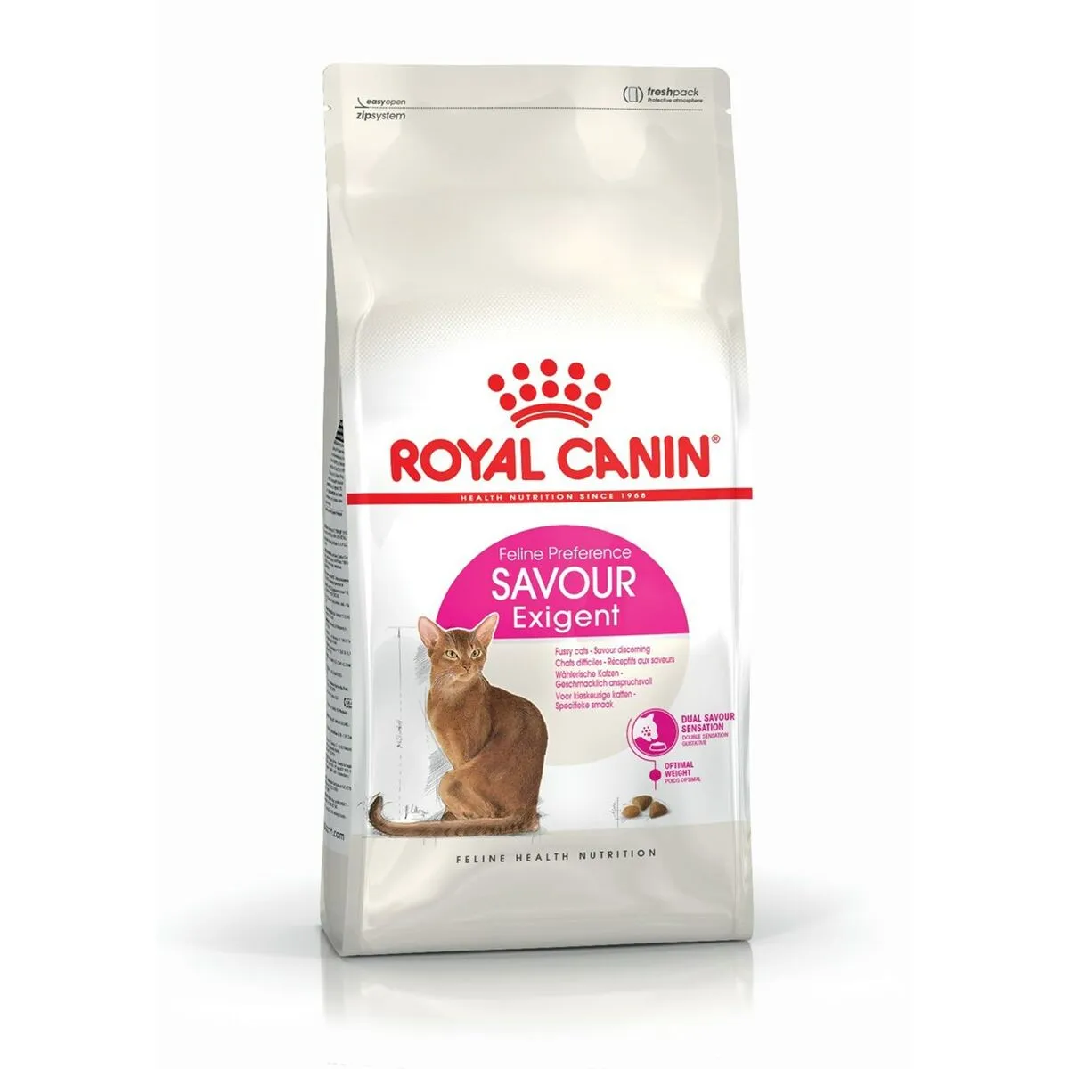 Cibo per gatti Royal Canin Savour Exigent Adulto Pollo Riso Mais Vegetale Uccelli 400 g