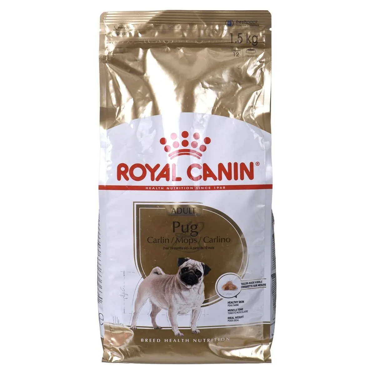 Io penso Royal Canin Pug Adulto Uccelli 1,5 Kg