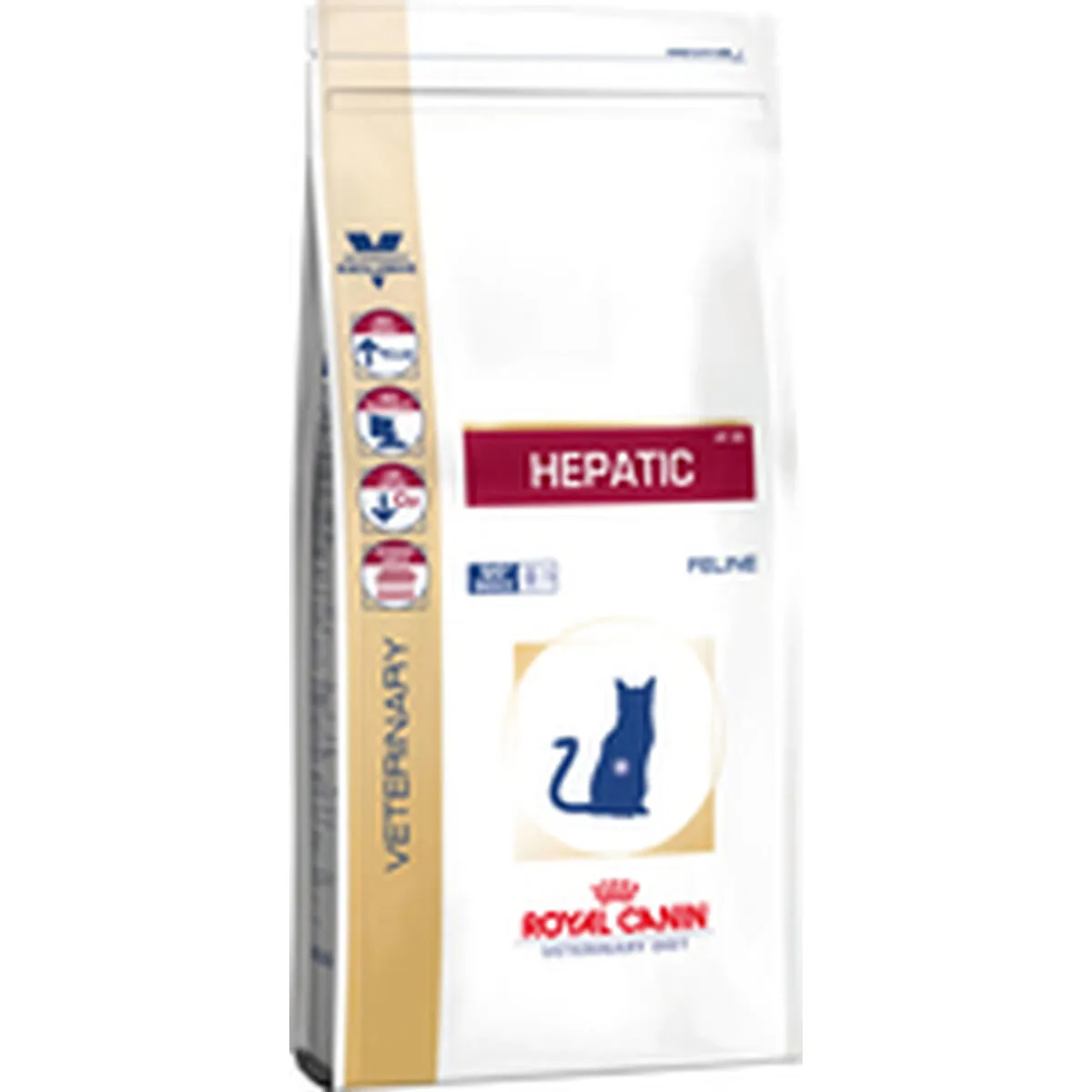 Cibo per gatti Royal Canin Hepatic Adulto Riso 4 Kg