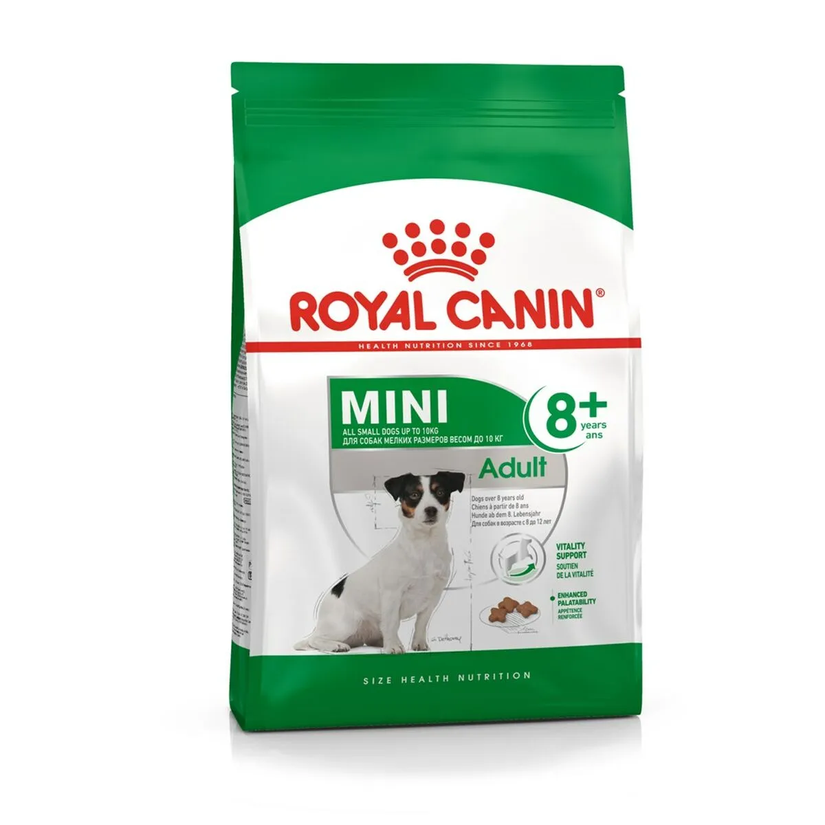 Io penso Royal Canin Mini Adult 8+ Anziano Riso Vegetale Uccelli 8 kg