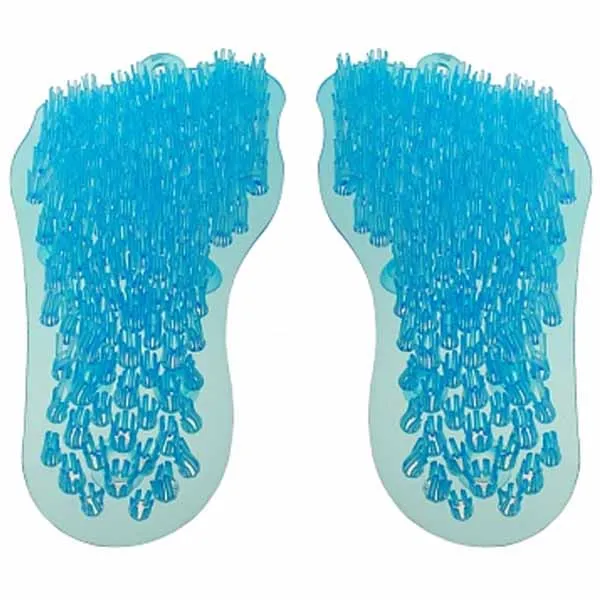 Solette Per Massaggio Piedi Foot Scrubber 2 Pezzi Accessori Salute e Benessere