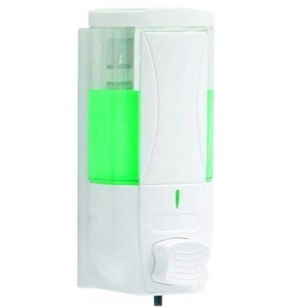 Dispenser Sapone Liquido a parete Contenitore Liquidi Casa Negozio Bagno 400 ml