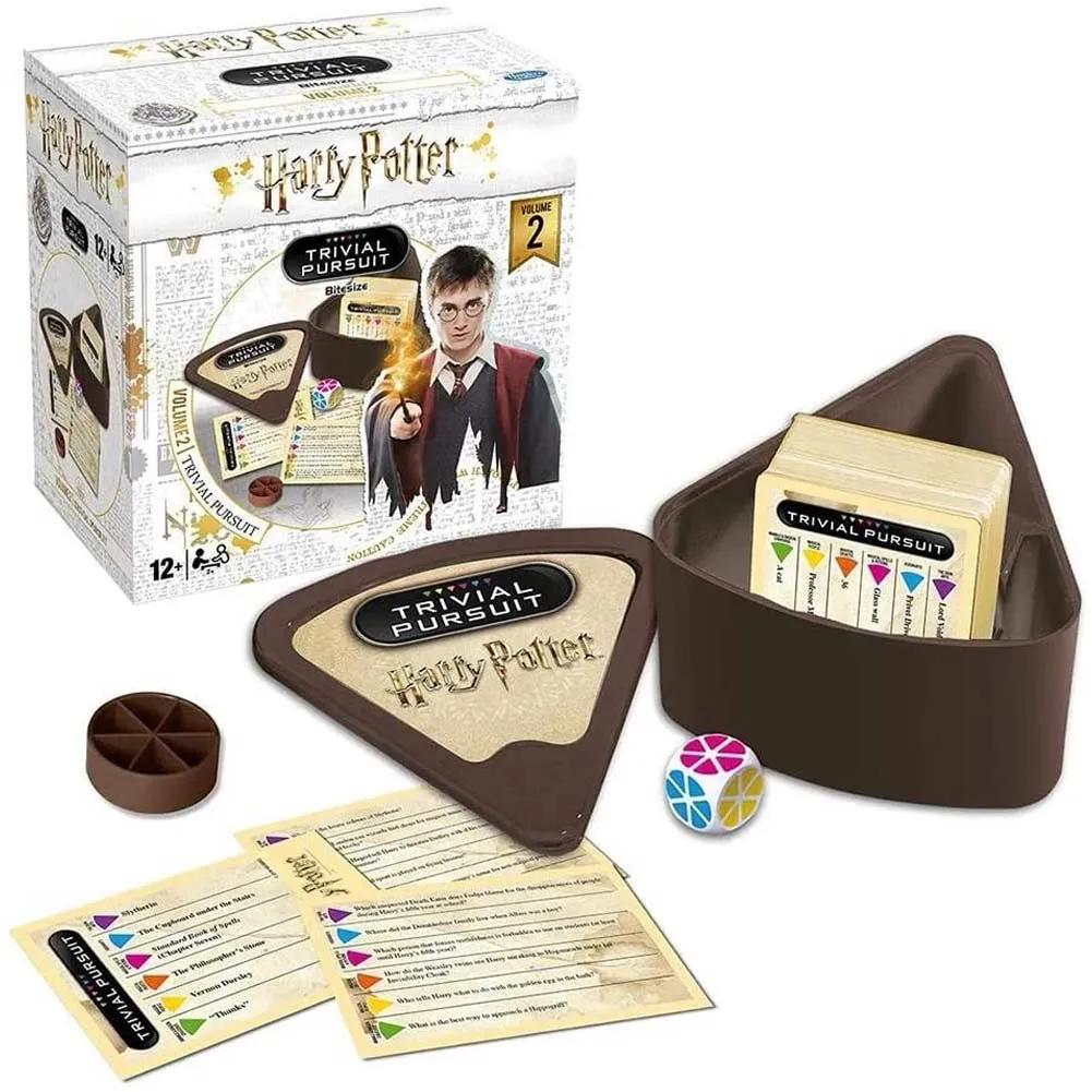 Gioco di Societa da Tavolo Mini Trivial Pursuit Harry Potter Volume 2 Portatile