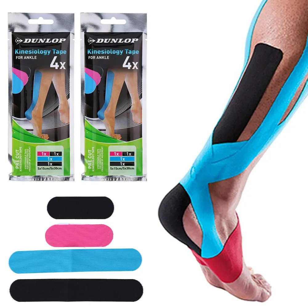 2 Pacchi Cerotto Taping Kinesiologico Caiviglia Neuromuscolare 8 Nastri Sport