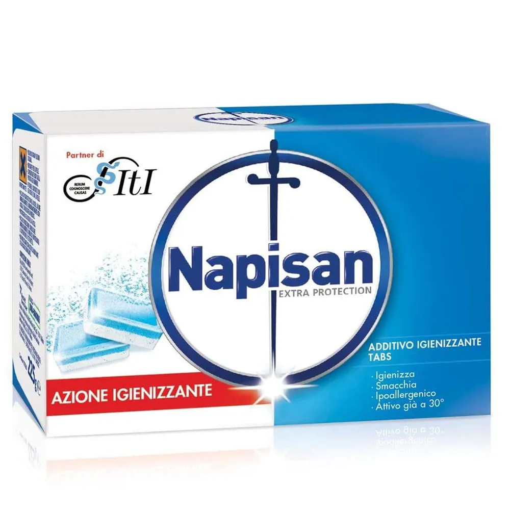 7 x Napisan Tabs Igienizzante Promo Pack 7 Confezioni da 10 Capsule Totale 70pz