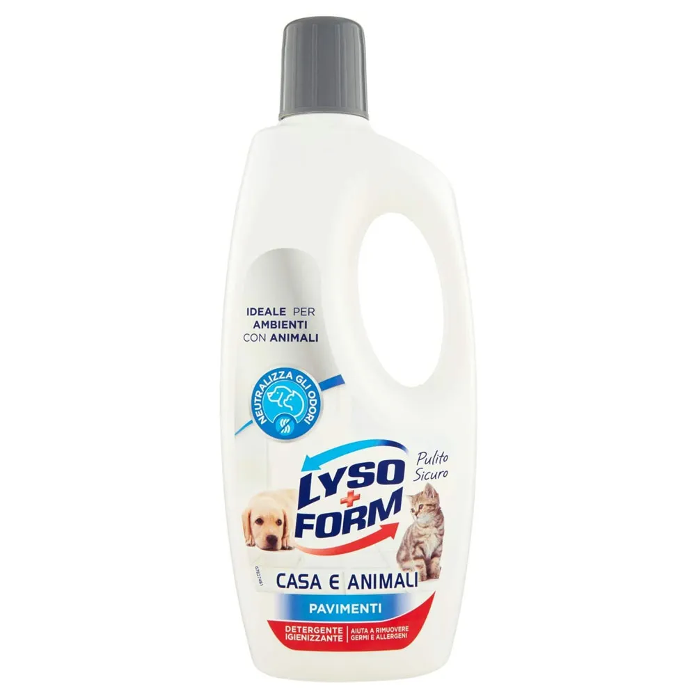 Lysoform Detergente Igienizzante 700 ML Pavimenti Casa e Animali