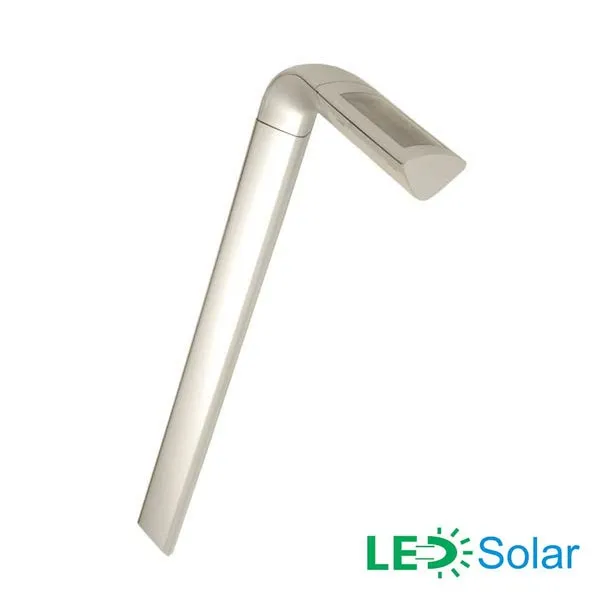 Lampada da Giardino Ricarica Solare Luce Esterno Paletto 4 LED Bianco Grundig