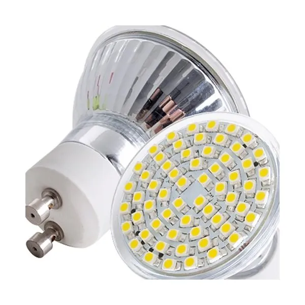 Lampadina a LED Dicroica Faretto GU10 6,5W Equivalente a 55W Bianco Caldo Kapta