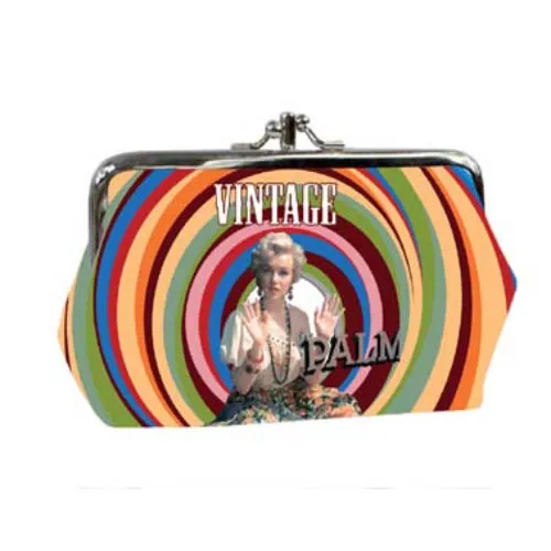 Pochette Portamonete Grande Marilyn Monroe Vintage Multicolore