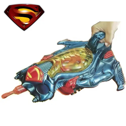 Superman Man of Steel Flight Exclusive Velivolo con 3 Personaggi Deluxe Pack