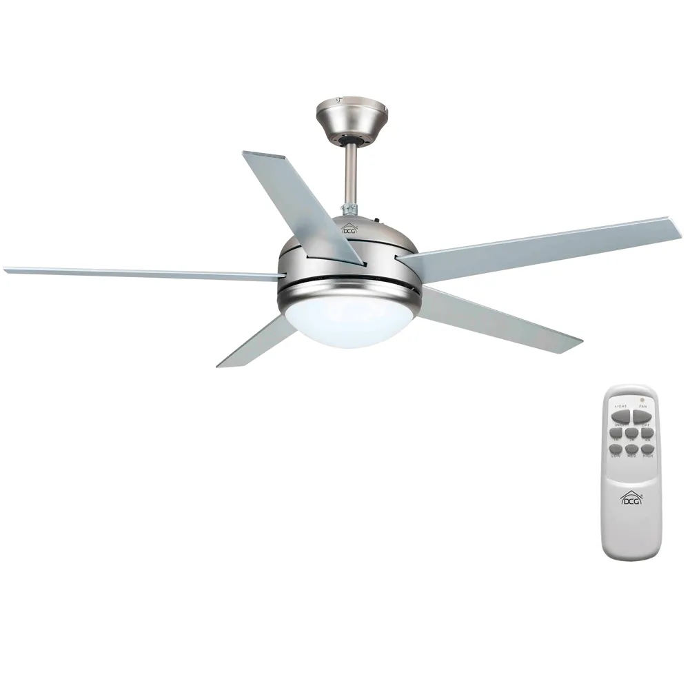 Ventilatore a soffitto da parete con telecomando luce lampada DCG VE CRD70 TL