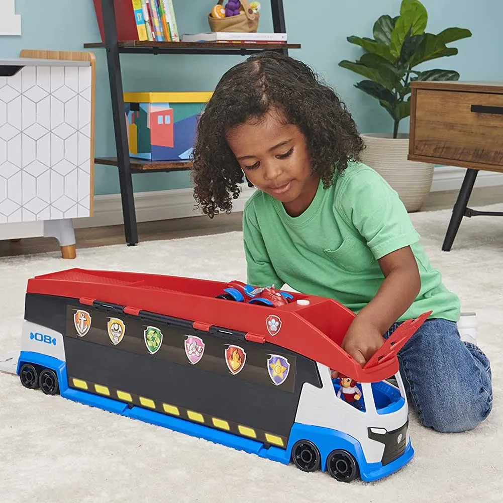 Paw Patrol Camion Truck Giocattolo Bambini con Veicolo Personaggio e Suoni 70cm