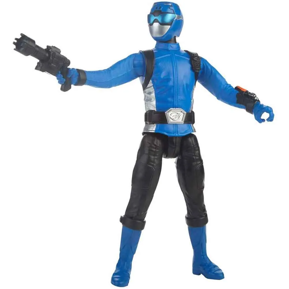 Action Figures Power Ranger Beast Morphers Blue 30cm Giocattolo Bambini