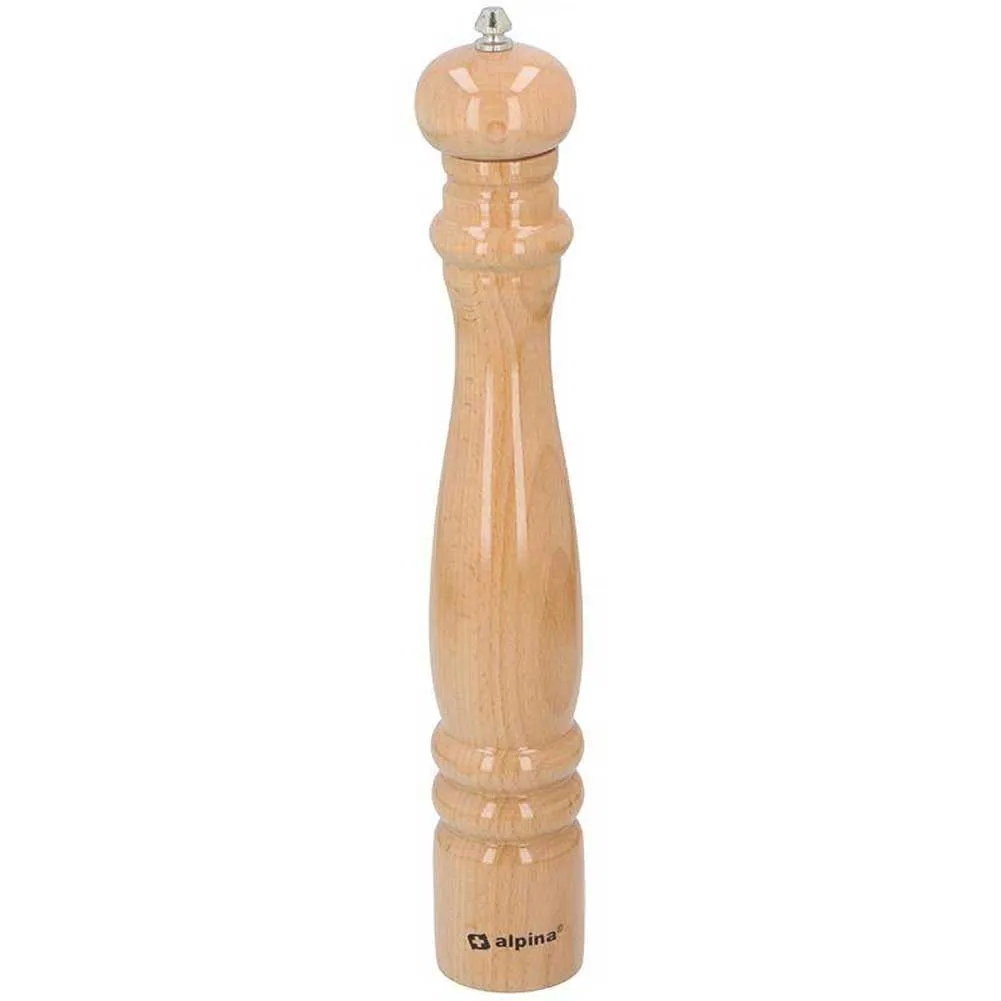 Macina Sale Pepe in Legno Macinino Macinapepe Manuale Accessori Cucina 36cm