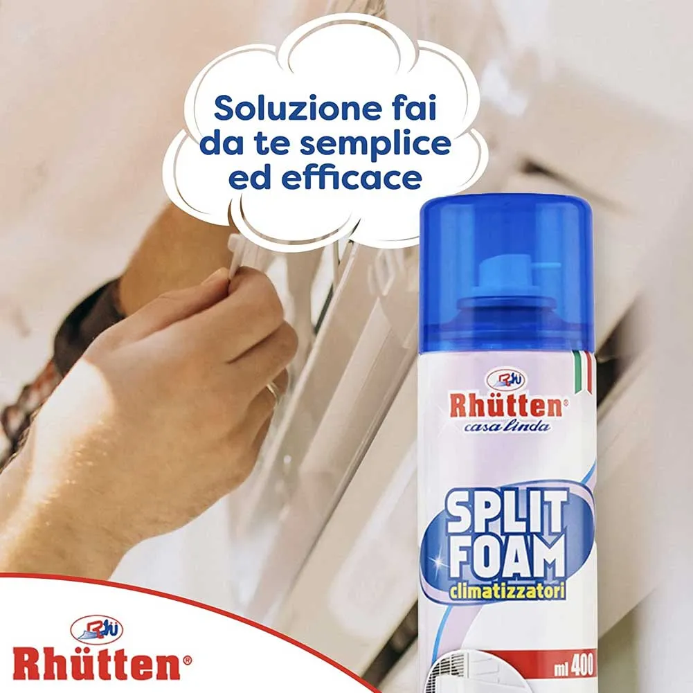 Rhutten Schiuma Split Foam Detergente Pulizia Climatizzatori Aria Condizionata