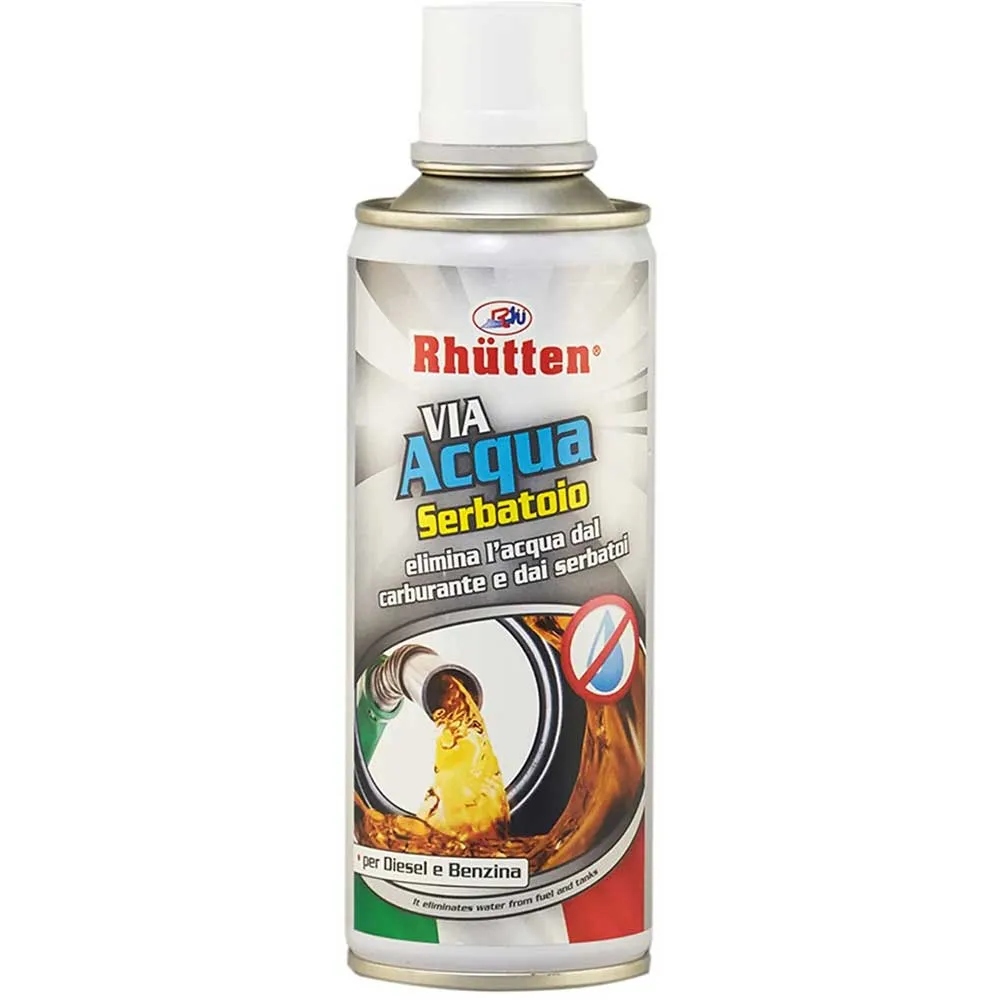 Rhutten Additivo Via Acqua Serbatoio Carburante Benzina Diesel 200ml