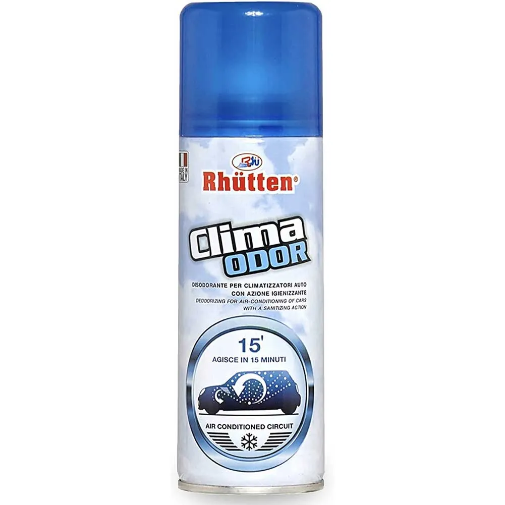 Rhutten Spray Elimina Odori Climatizzatore Auto Camper Azione Igienizzante 175ml