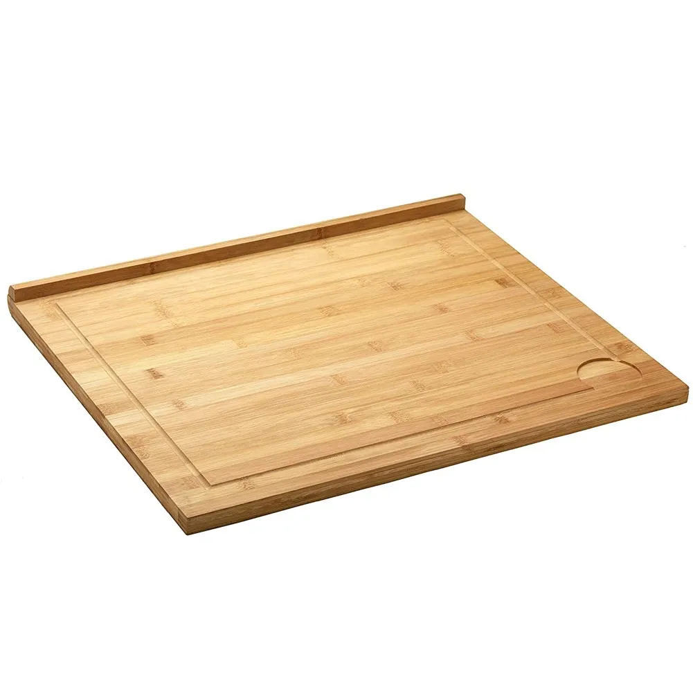 Tagliere Piano di Lavoro in Legno di Bambu per Tagliare Verdura Carne 54x46cm