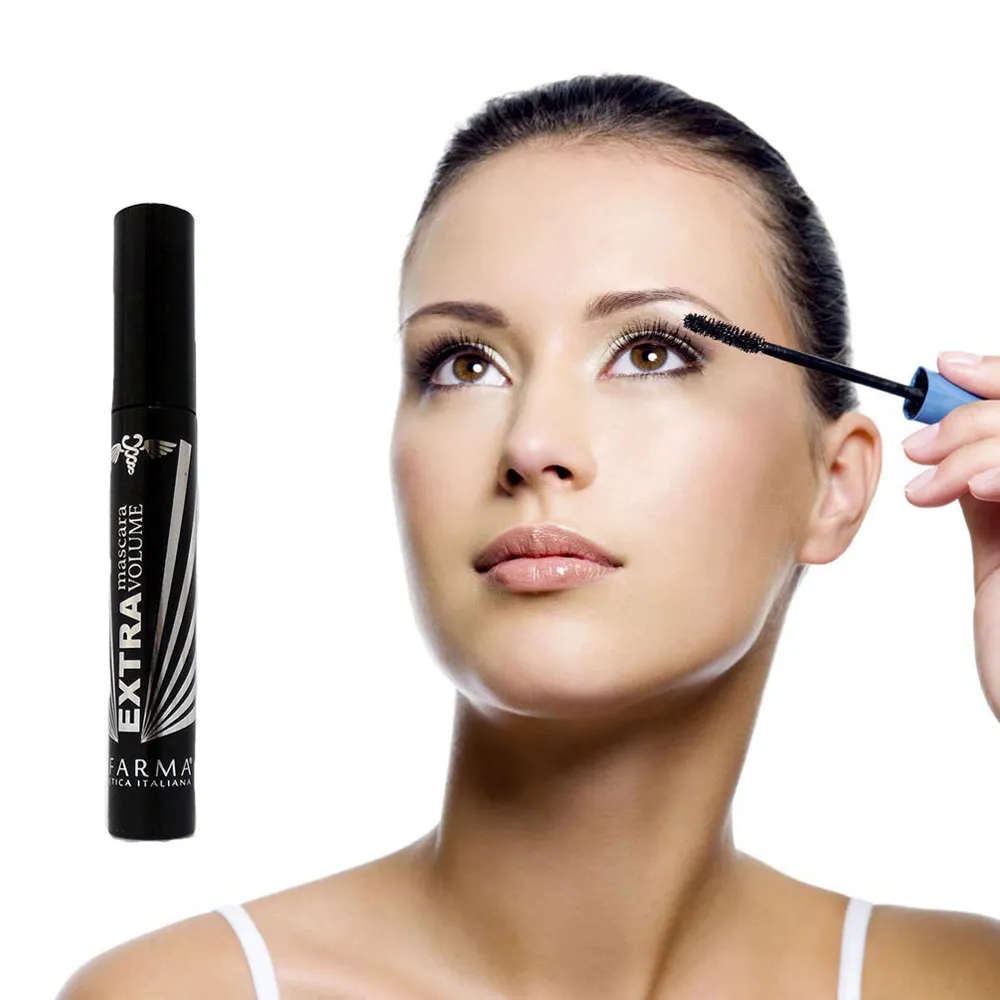 Mascara Effetto Allungabile Extra Volume Ciglia Lunghezza Estrema Nero Eufarma