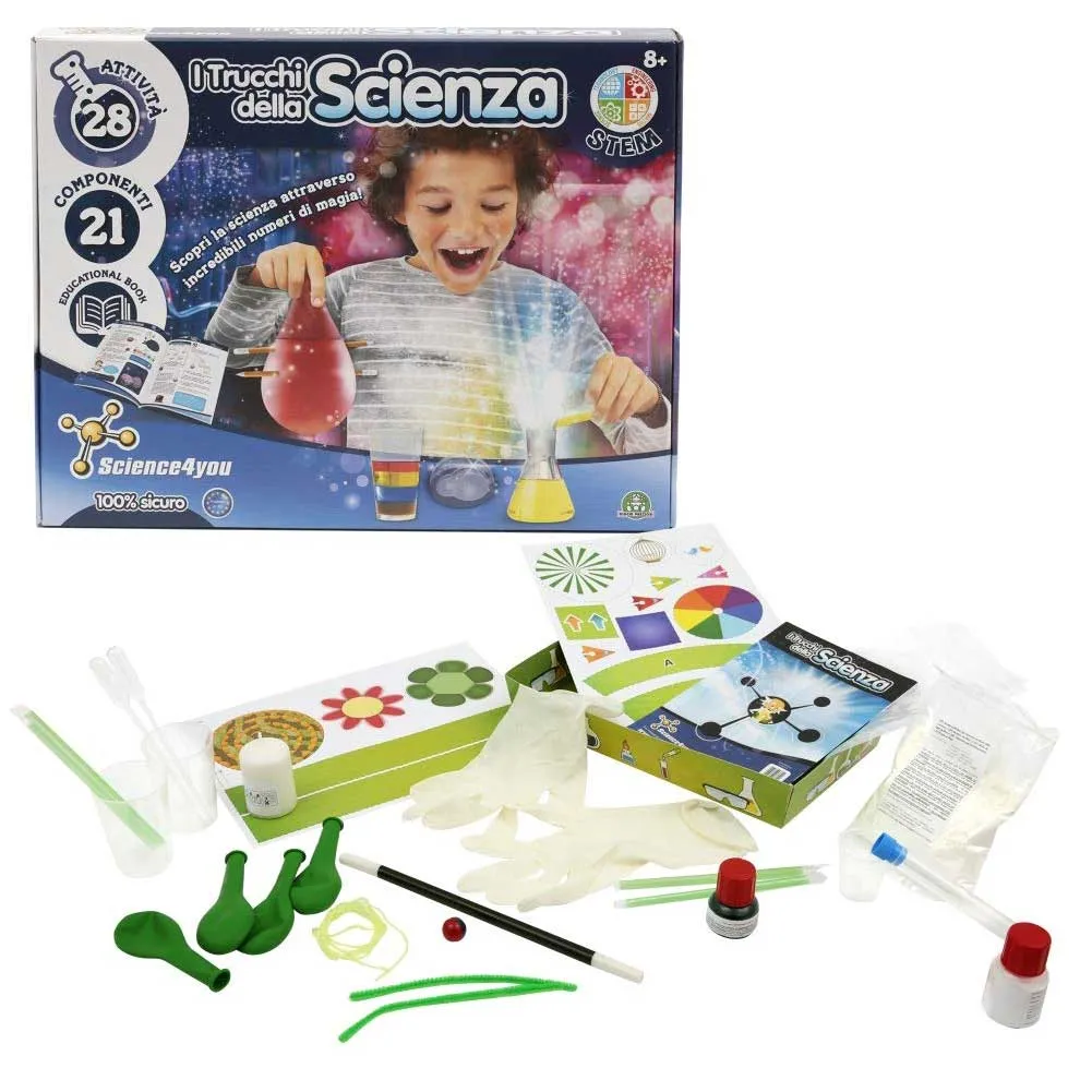 I Trucchi della Scienza Science4you Giochi Preziosi Giocattoli Educativi Bambini