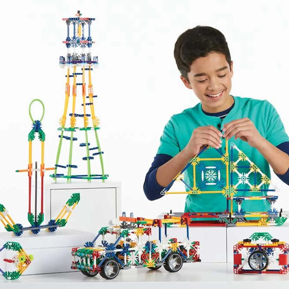 Costruzioni K Nex Imagine 70 Modelli Diversi 705 Pz Grandi Giochi 7-12 Anni