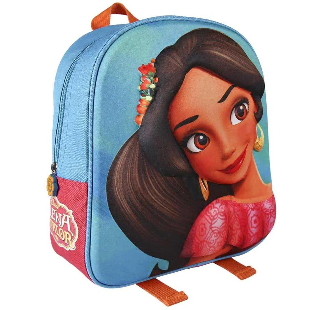 Zaino Zainetto Asilo Elena Di Avalor 3d Effetto Rilievo Edizione Scuola 17-18