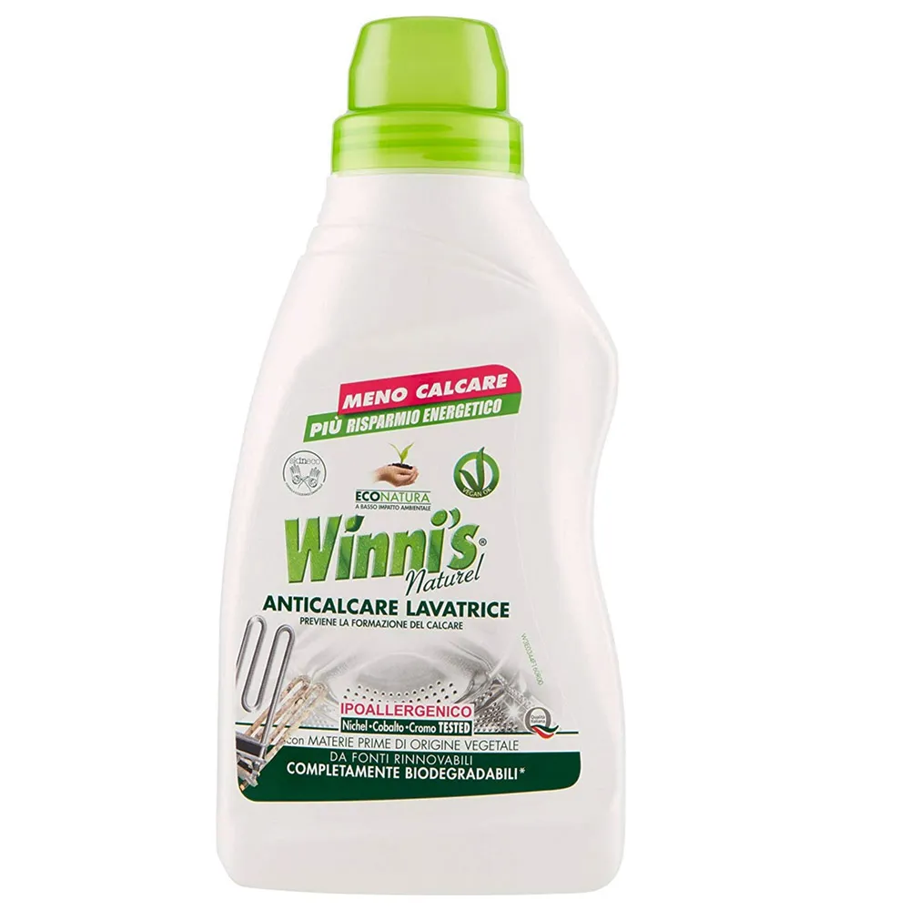 Winni's Naturel Anticalcare Pulizia Manutenzione Lavatrice Ipoallergenico 750ml