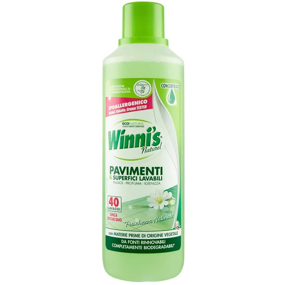 Winni's Naturel Lavapavimenti Freschezza Naturale Ipoallergenico 1000 ml