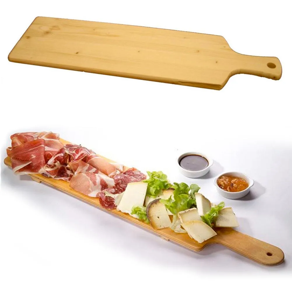 Tagliere In Legno Servicrostino Grana Salumi Affettati Crostini 61 x 17 cm