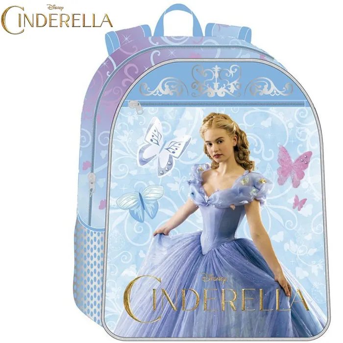 Zainetto Scuola Asilo in Microfibra 10 x 28 x 23 cm Disney Cenerentola