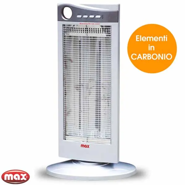 Sfufa Elettrica al Carbonio Oscillante Verticale 2 Potenze 450W e 900W MAX CASA