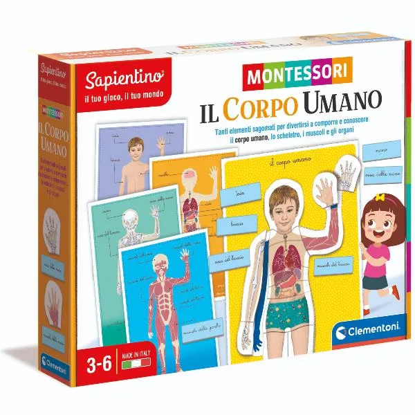 MONTESSORI - IL CORPO UMANO