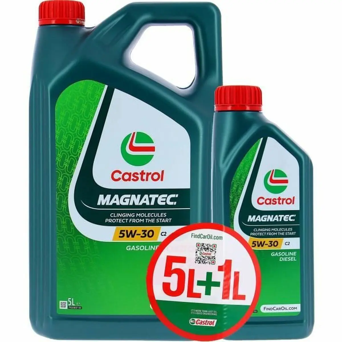 Olio per Motore Auto Castrol Magnatec 6 L