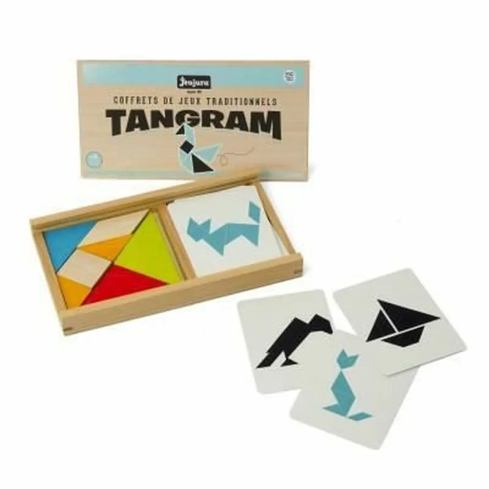 Gioco da Tavolo Jeujura Tangram J8144 (FR) Legno