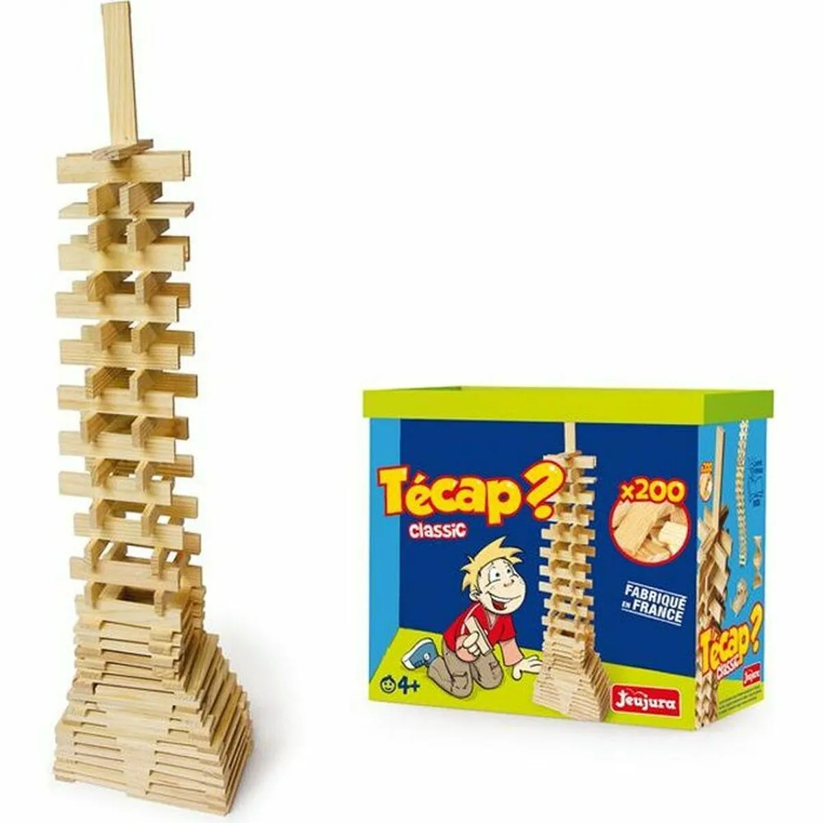 Set di Costruzioni Jeujura Tecap? Classic 200 Pezzi