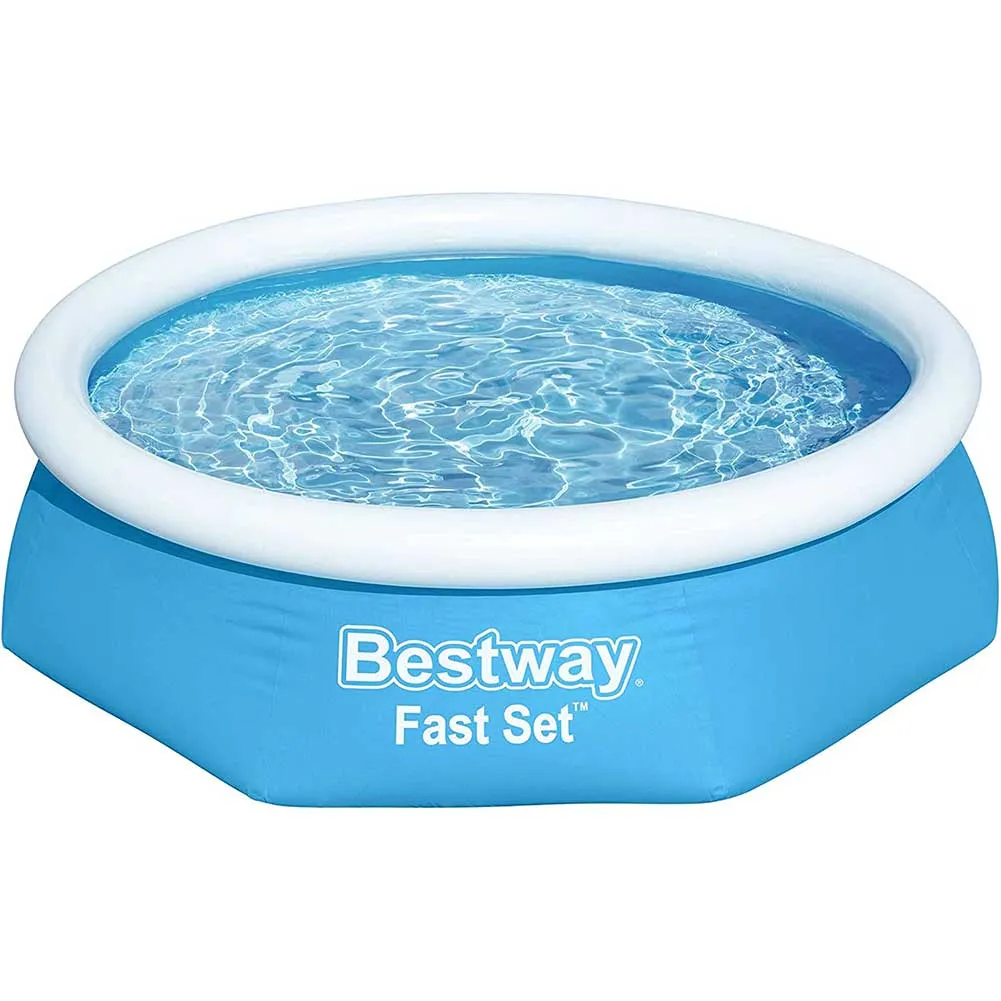 Piscina Fast Bestway Gonfiabile Fuoriterra Rotonda Autoportante 183cm Giardino